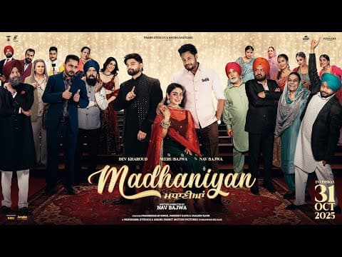 Madhaniyan (Movie Teaser) | Dev Kharoud | Neeru Bajwa | Nav Bajwa | Gurpreet Ghuggi | Release 31 Oct