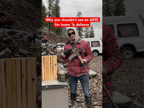 Why you shouldn’t use an ar15 for home defense! #ar15 #223 #556