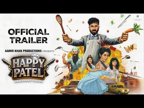 Happy Patel Khatarnak Jasoos | Official Trailer | Vir Das | Aamir Khan | 16th January 2026