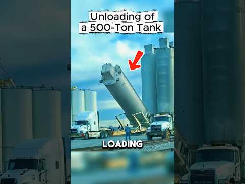 No Way This Trailer Holds 500 Tons 😳