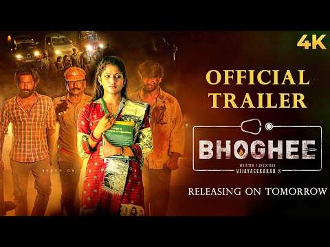 Bhoghee 2025 Tamil Action Hindi Dubbed Official Movie Trailer | Nabi Nanthi, Swasika Vijay, Sharath