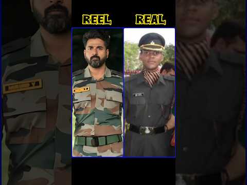 Amaran movie reel vs real characters. #amaran #sivakarthikeyan #shorts #trending #youtubeshorts