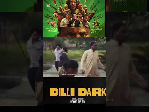 "Dilli Dark Movie 2025 🔥 Dark Comedy Hindi Trailer"