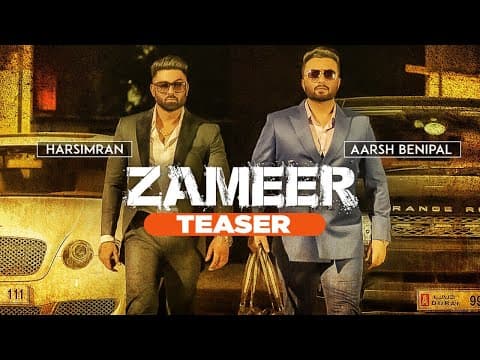 Zameer: Aarsh Benipal, Harsimran (Teaser) Releasing 19 November