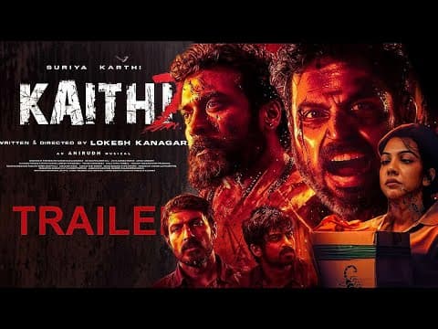 Kaithi 2 - Official Trailer | Karthi | Lokesh Kanagaraj | Sam CS | SRPrabhu |