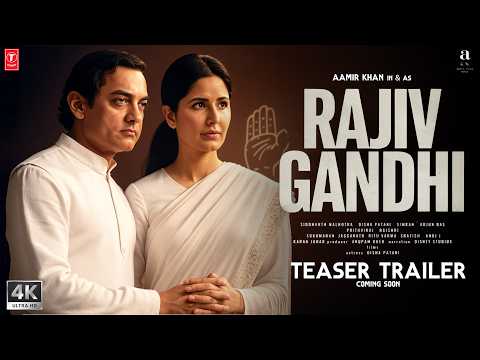 RAJIV GANDHI - Official Trailer | Aamir Khan | Katrina Kaif | Anurag Basu | New Movies Trailers 2025
