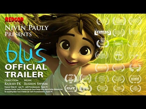 Blu’s Animated Short Film Official Trailer | Nivin Pauly | Sushin Shyam | Rajesh PK | RedGod Studios