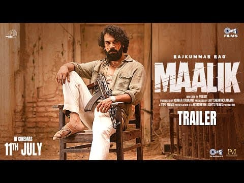 Maalik Trailer | Rajkummar Rao, Manushi Chhillar, Prosenjit | In Theaters On 11 July 2025 #maalik