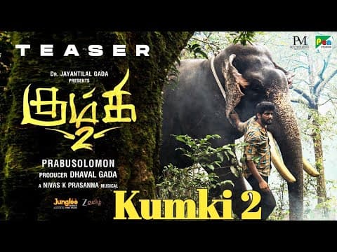Kumki 2 (2025) Official Hindi Trailer | Vikram Prabhu | Lakshmi Menon | Action Drama Film