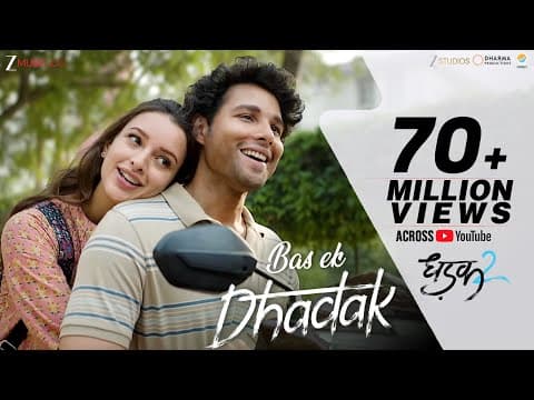 Bas Ek Dhadak | Dhadak 2 |Siddhant C,Triptii D|Shreya Ghoshal, Jubin Nautiyal Javed-Mohsin, Rashmi V