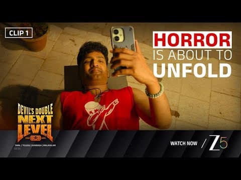 First Ghost Alert!  Santhanam in Shock - Devil's Double Next Level (Tamil) | Gautham Menon | ZEE5
