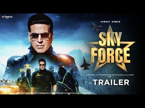Sky Force Official Trailer | Akshay Kumar | Sara Ali Khan | Sky Force Announcement Teaser | Trailer