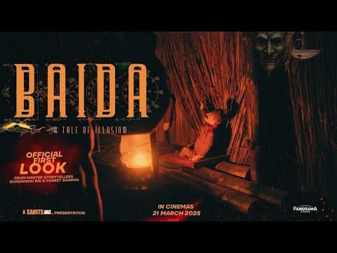 BAIDA | First Look | Supernatural Sci-fi Thriller | Hindi Film | Sudhanshu Rai | Puneet Sharma