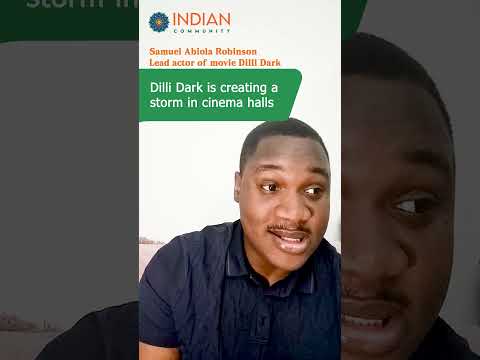 #dillidark  Samuel Abiola Robinson on Dilli Dark's First Impact in Cinemas