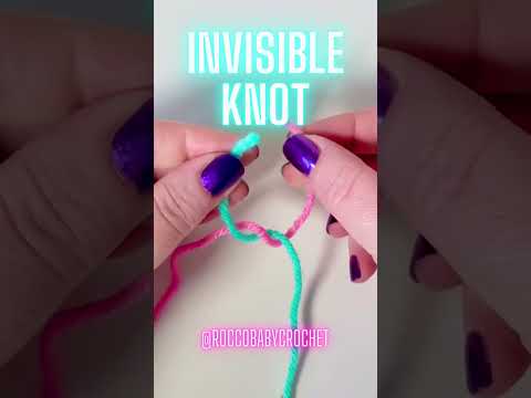 Super strong invisible yarn join #crochet #crochettutorial #easycrochet #yarn #yarnlove