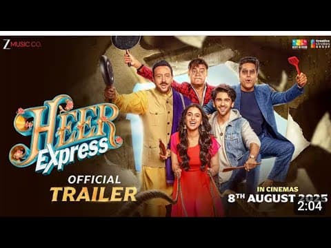 Heer Express - official trailer । Divita juneja । Pritt kamani । Ashutosh Rana । Gulshan G। Sanjay M