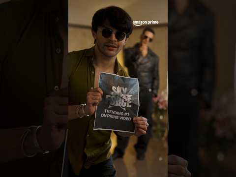 flying higher than ever! 🛩🔥 | Akshay Kumar, Veer Pahariya | Sky Force #primevideoindia