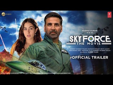 Sky Force Official Trailer | Akshay Kumar | Sara Ali Khan | Nimrat Kaur | bmcm trailer | new movie