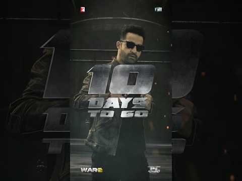 The countdown begins…10 days, 2 warriors, 1 WAR. 🔥 #10DaysToWar2 | Hrithik Roshan, NTR, Kiara Advani