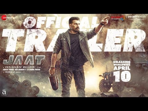 JAAT - Official Trailer | Sunny Deol, Randeep Hooda, Viineet Kumar Siingh | Gopichand M | Thaman S