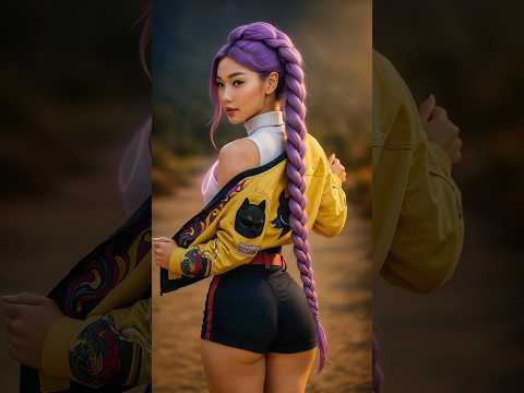 K-pop demon Hunters In Real Life #kpop #kpopdemonhunters #ai #pixverse #pixverseai #bts