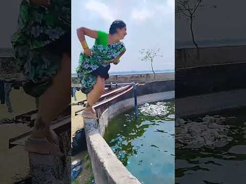 Hijra  shilpa enjoying bath #shorts #hijra