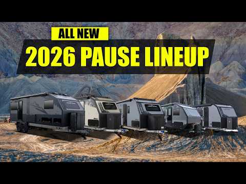 All the Newest Pause Off-Road Camper Trailer of 2026 Under One Roof!