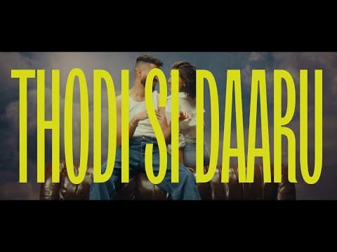 Thodi Si Daaru (Official Music Video) | AP Dhillon | Shreya Ghoshal | Tara Sutaria