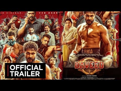 Daveed Trailer | Malayalam | Govind Vishnu |Antony Varghese | Release Date | Official
