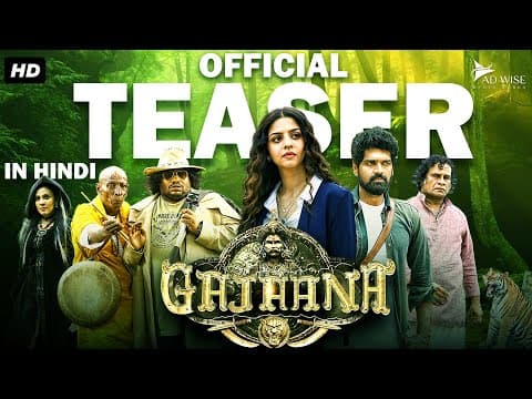 GAJAANA - Official Hindi Teaser | Vedhika, Yogi Babu | Hindi Dubbed Movie | Horror Movie
