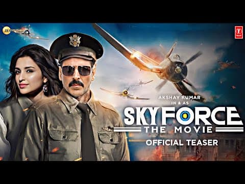 Sky Force Official Trailer | Akshay Kumar | Sara Ali Khan | Nimrat Kaur | Sky Force Update