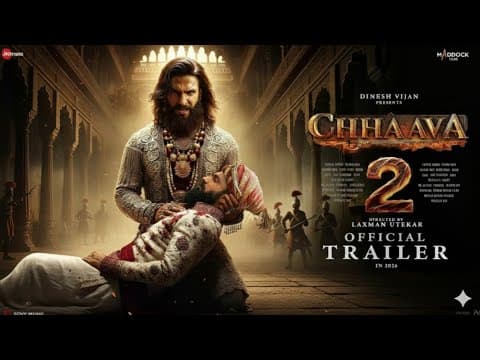 Chhaava 2 Trailer | Vicky Kaushal | Rashmika Mandanna | Ranveer Singh 