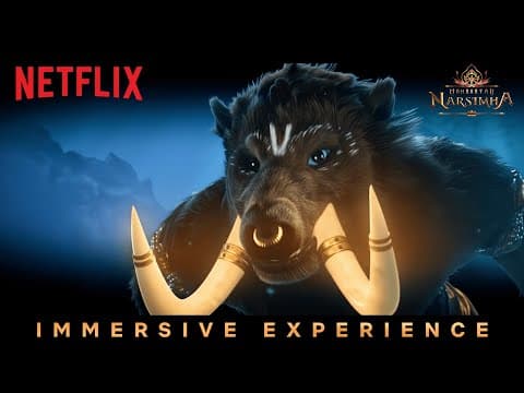 Lord Vishnu’s GLORIOUS Entry in His Varaha Avatar | Mahavatar Narsimha | Netflix India