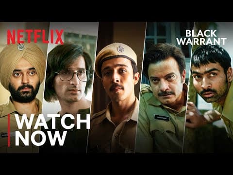 Black Warrant | Watch Now | Vikramaditya Motwane, Zahan Kapoor, Rahul Bhat | Netflix India