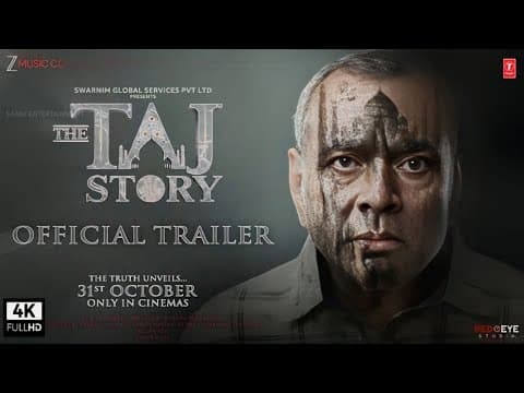 THE TAJ STORY - Official Trailer | Paresh Rawal | Zakir Hussain | Amruta K | Tushar A Geol, TajMahal