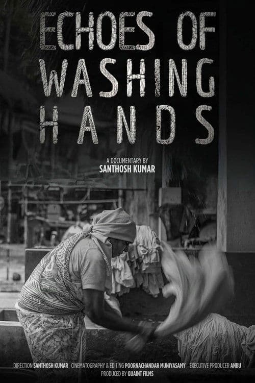 Echoes of washing hands poster